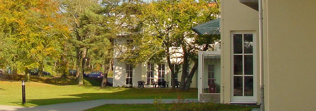 Außenansicht des Gruppenhauses J. Schneider in Zinnowitz