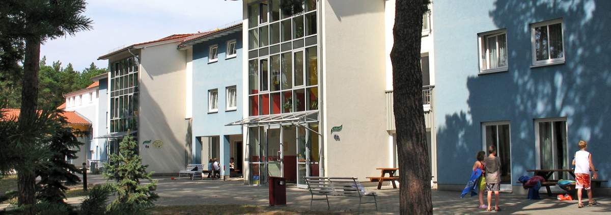 Außenansicht von Haus Katharina im Gästehaus St. Otto Zinnowitz