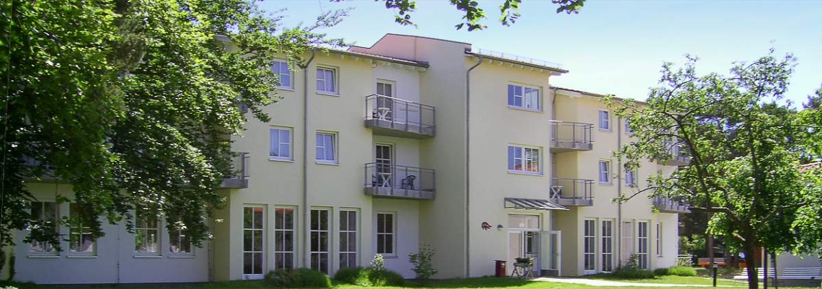 Außenansicht von Haus Monika im Gästehaus St. Otto Zinnowitz